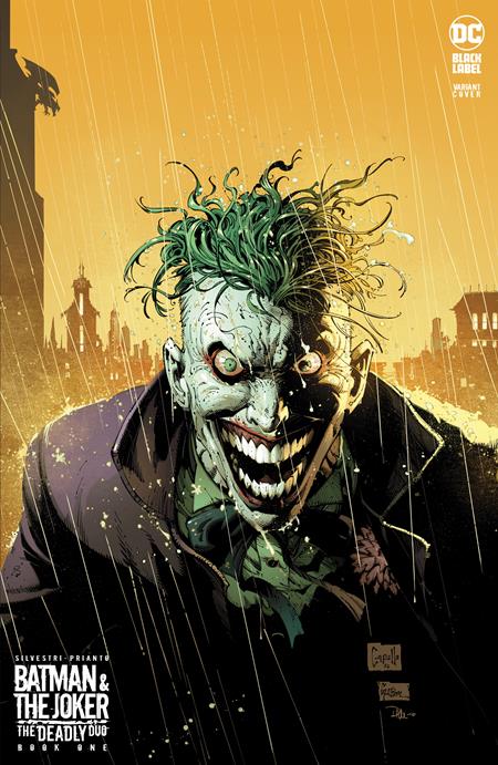  Batman & The Joker The Deadly Duo #1 (2022)- CVR A MARC SILVESTRI, CVR C GREG CAPULLO JOKER VAR, LCSD FOIL CARD STOCK VAR, CVR B GREG CAPULLO BATMAN VAR, CVR D 1:25 KYLE HOTZ VAR, CVR E 1:50 MARC SILVESTRI BLACK & WHITE VAR- DC Comics- Coinz Comics 