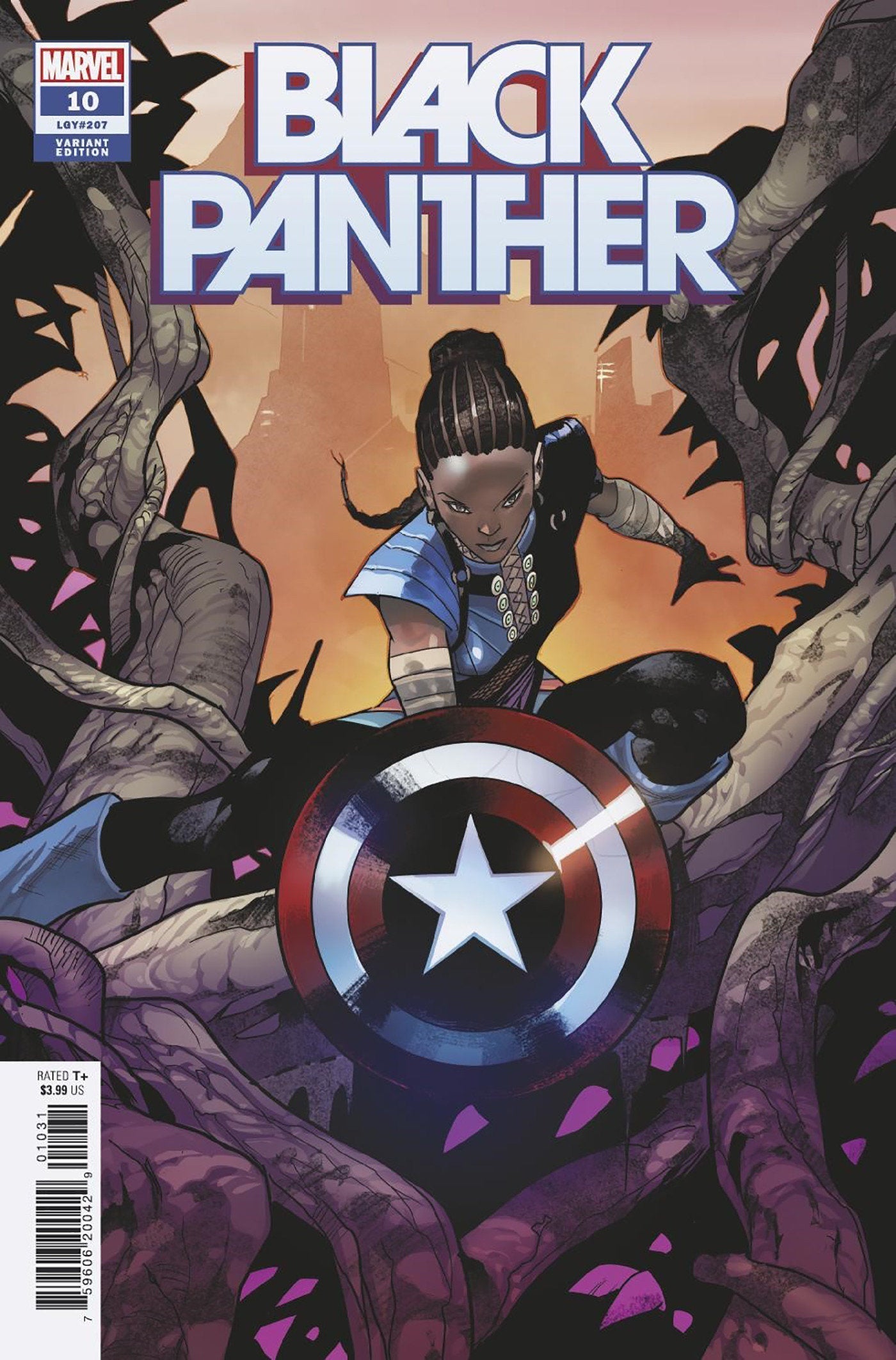  Black Panther #10 (2022)- CVR (Main) Alex Ross, CVR (Variant) TBA, CVR (Variant) Joshua "Sway" Swaby- MARVEL- Coinz Comics 