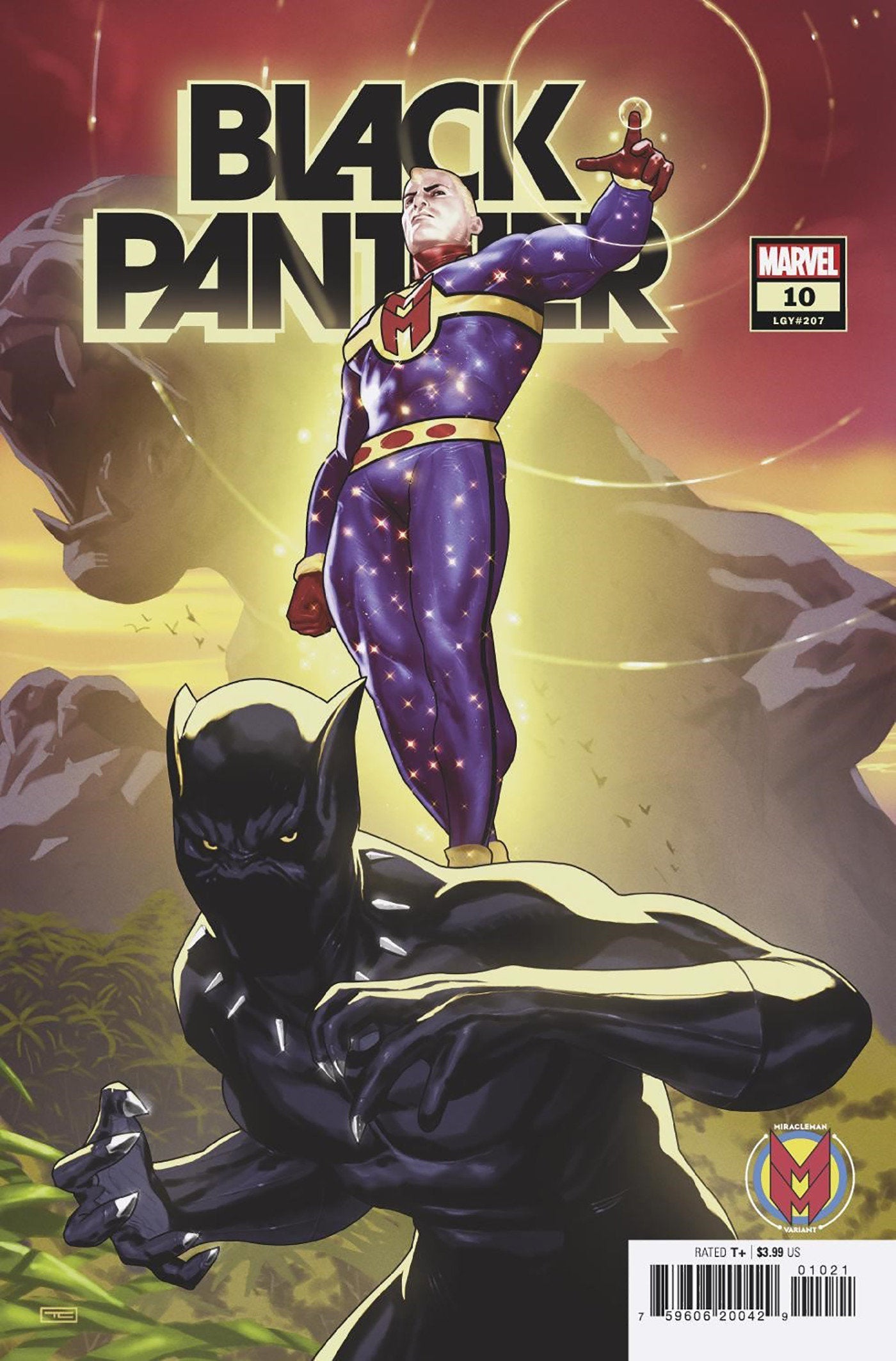 Black Panther #10 (2022)- CVR (Main) Alex Ross, CVR (Variant) TBA, CVR (Variant) Joshua "Sway" Swaby- MARVEL- Coinz Comics 