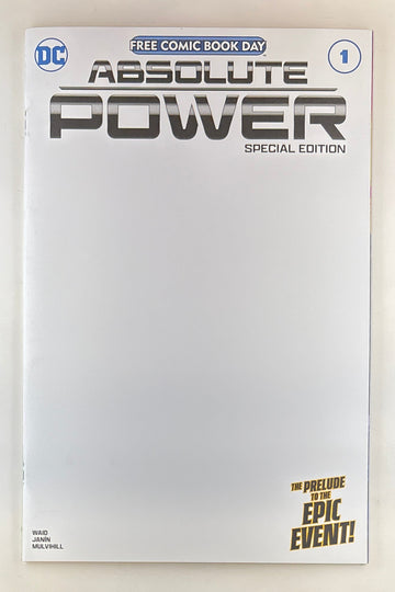 Free Comic Book Day 2024 (Absolute Power) #1 Blank Var. (2024)