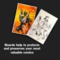  Coinz Comics: Comic Book Boards (Pack of 100) for Current / Modern Comics- Default Title- COINZ COMICS- Coinz Comics 