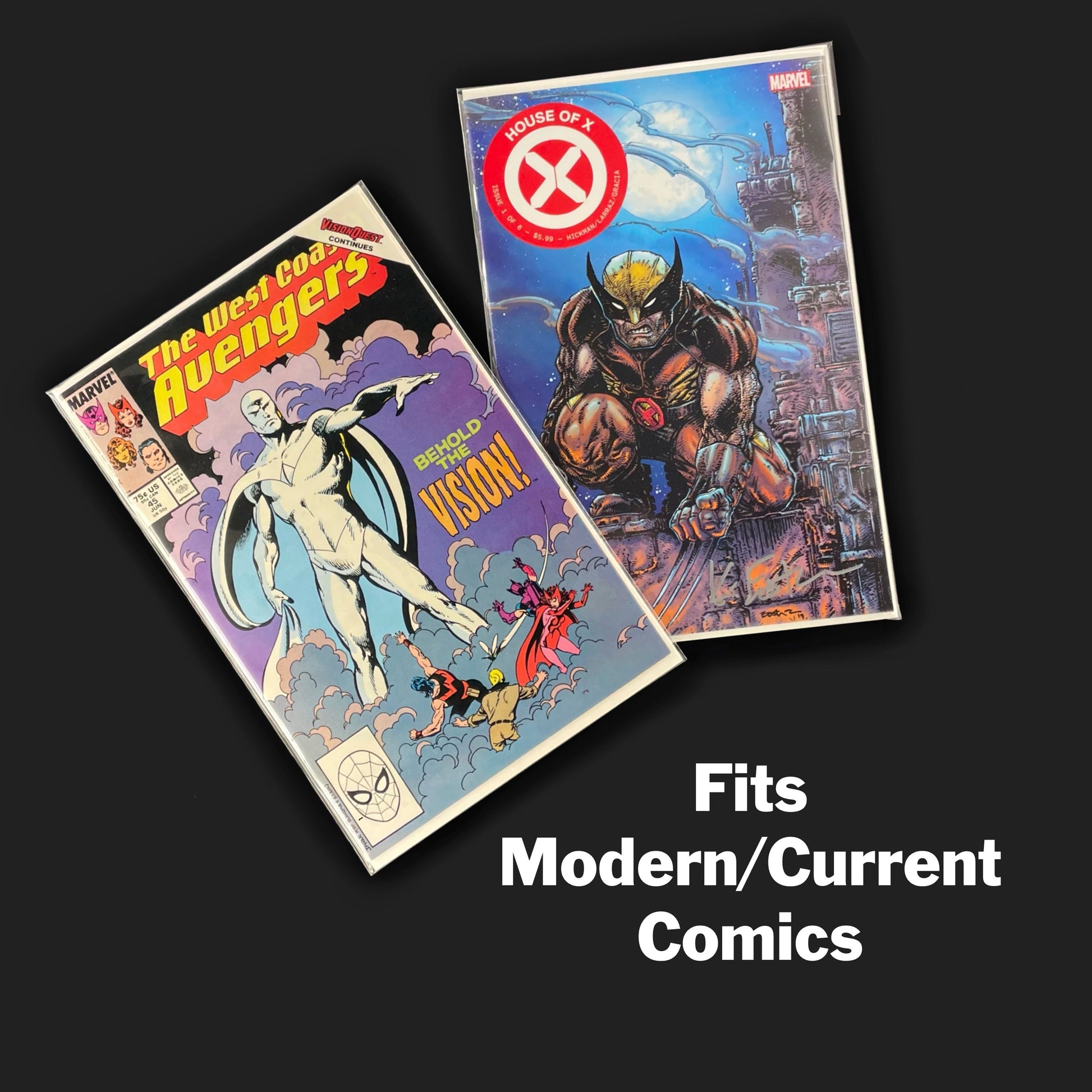  Resealable Comic Book Bags & Boards (Pack of 100) for Current / Modern Comics- Default Title- COINZ COMICS- Coinz Comics 