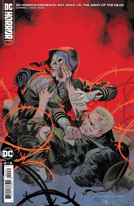  DC HORROR PRESENTS SGT. ROCK VS. THE ARMY OF THE DEAD #4 (2022)- CVR A GARY FRANK [SB-D] [D], CVR B FRANCESCO FRANCAVILLA CARDSTOCK VAR [SB-D] [D], CVR C 1:25 EVAN DOC SHANER CARDSTOCK VAR [SB-D] [D]- DC Comics- Coinz Comics 