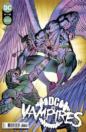  DC vs. Vampires #11 (11/22/2022)- CVR A GUILLEM MARCH, CVR B NATHAN SZERDY CARD STOCK VAR, CVR C 1:25 STEVE BEACH CARD STOCK VAR- DC Comics- Coinz Comics 