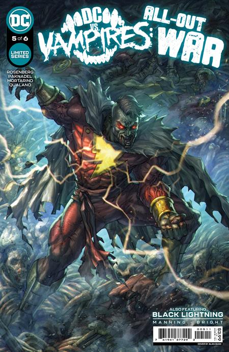  DC vs. Vampires All-Out War #5 (11/15/2022)- CVR A ALAN QUAH, CVR B LESLEY LEIRIX LI CARD STOCK VAR, CVR C 1:25 JAMES STOKOE CARD STOCK VAR- DC Comics- Coinz Comics 