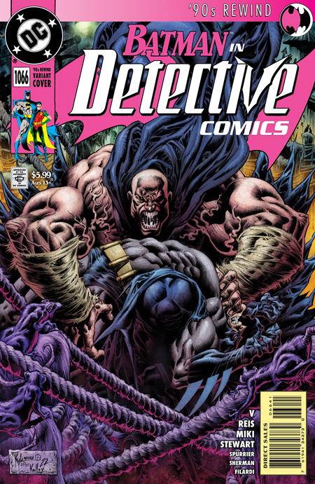  Detective Comics #1066 (2022)- CVR A EVAN CAGLE, CVR B JH WILLIAMS III CARD STOCK VAR, CVR C KYLE HOTZ 90S COVER MONTH CARD STOCK VAR, CVR D 1:25 COLLEEN DORAN CARD STOCK VAR, CVR E 1:50 JH WILLIAMS III INK CARD STOCK VAR- DC Comics- Coinz Comics 