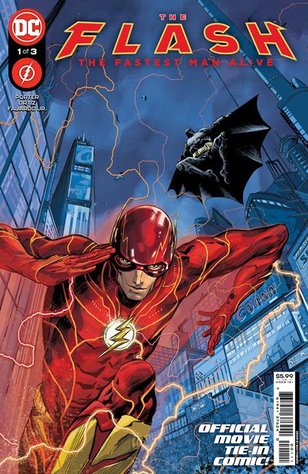  Flash The Fastest Man Alive #1 (2022)- CVR A MAX FIUMARA, CVR B JUAN FERREYRA CARD STOCK VAR, CVR C INC 1:25 JORGE CORONA CARD STOCK VAR, CVR D INC 1:50 JORGE CORONA FOIL CARD STOCK VAR- DC Comics- Coinz Comics 