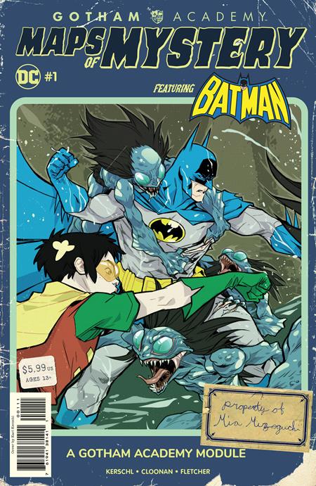  GOTHAM ACADEMY MAPS OF MYSTERY #1 (ONE SHOT) (2023)- Default Title- DC Comics- Coinz Comics 