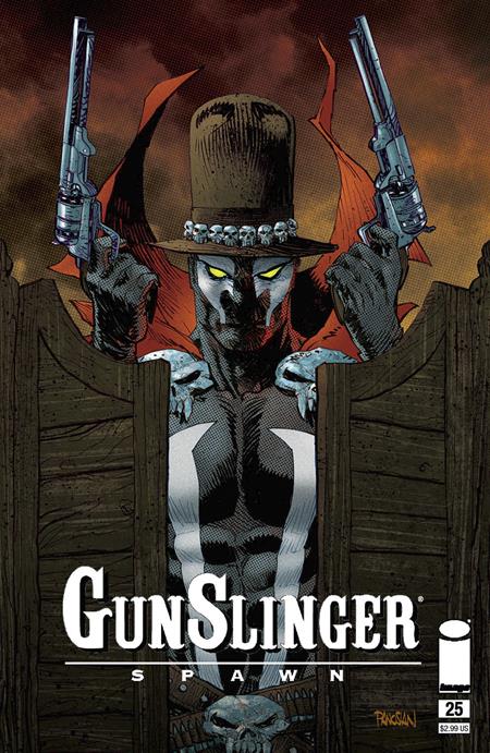  GUNSLINGER SPAWN #25 (2023)- CVR A DAN PANOSIAN, CVR B KEVIN KEANE VAR- Image Comics- Coinz Comics 