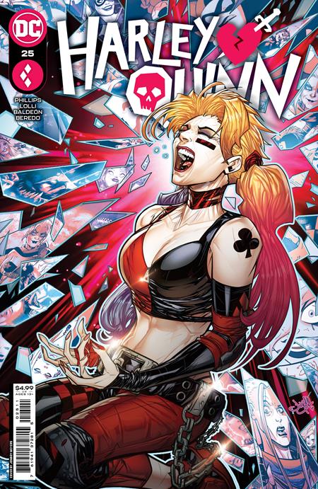  HARLEY QUINN #25 (2022)- CVR A JONBOY MEYERS, CVR B FRANCESCO MATTINA CARDSTOCK VAR, CVR C AL KAPLAN HOLIDAY CARDSTOCK VAR, CVR D 1:25 JENNY FRISON CARDSTOCK VAR, CVR E 1:50 EJIKURE CARDSTOCK VAR- DC Comics- Coinz Comics 