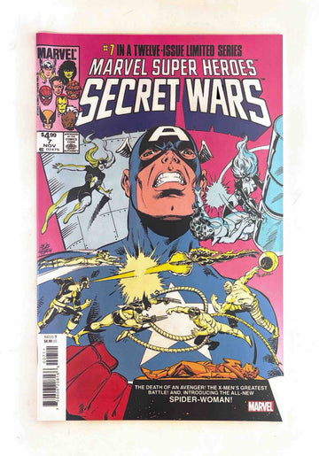 Marvel Super Heroes Secret Wars #7 Facsimile B. Layton (2024) 🔑 Key Issue