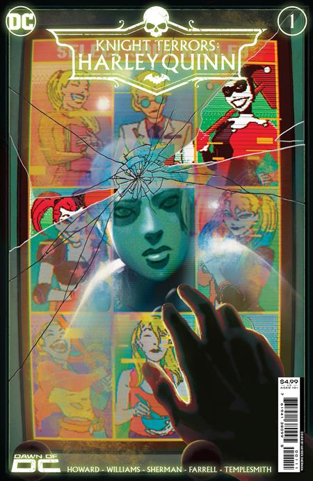  KNIGHT TERRORS HARLEY QUINN #1 (2023)- CVR A HAYDEN SHERMAN, CVR B JENNY FRISON CARDSTOCK VAR, CVR C TULA LOTAY CARDSTOCK VAR, CVR D DUSTIN NGUYEN MIDNIGHT CARDSTOCK VAR- DC Comics- Coinz Comics 