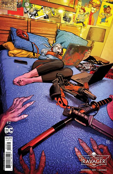  KNIGHT TERRORS RAVAGER #2 (2023)- CVR A JEFF SPOKES, CVR B JAMES STOKOE CARDSTOCK VAR, CVR C TONY SHASTEEN CARDSTOCK VAR- DC Comics- Coinz Comics 