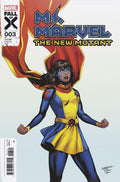  MS. MARVEL: THE NEW MUTANT #3 (2023)- CVR (MAIN) Sara Pichelli, CVR EMA LUPACCHINO HOMAGE VAR, CVR TERRY DODSON TEAM HOMAGE VAR, CVR PEACH MOMOKO VAR- MARVEL- Coinz Comics 