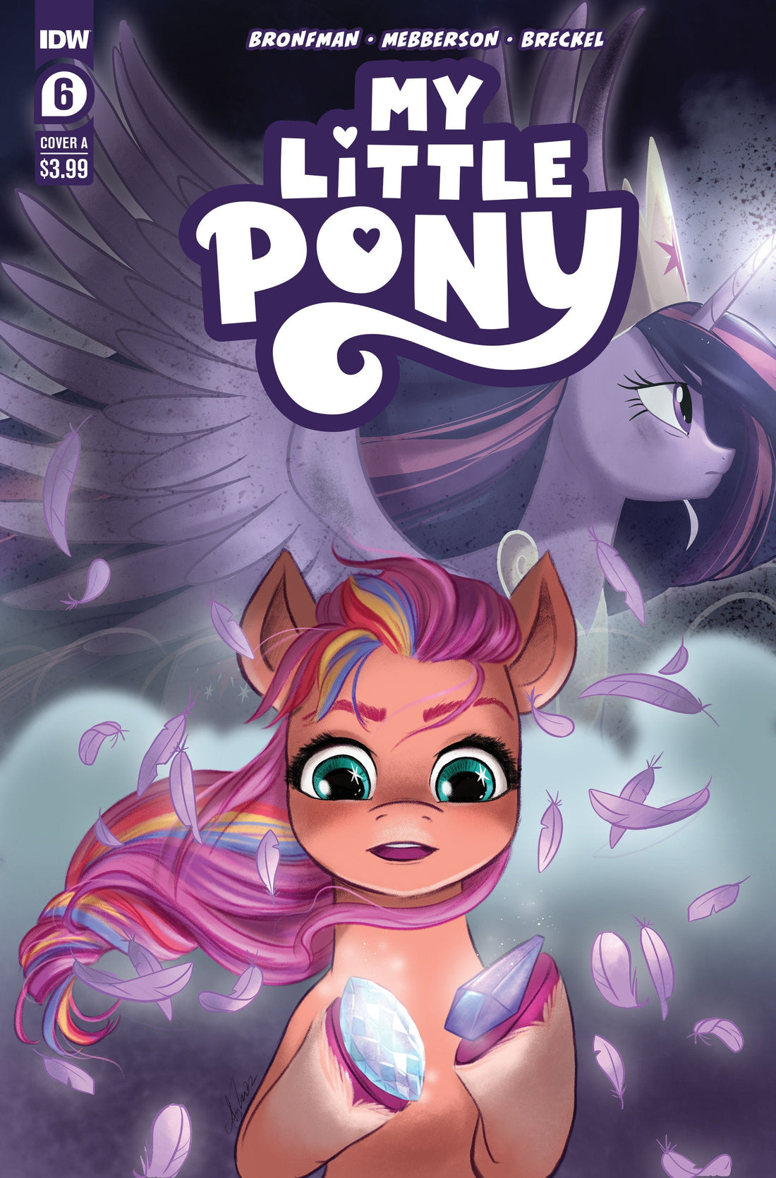  My Little Pony #6 (11/02/2022)- CVR (Main) Amy Mebberson, CVR (Variant) JustaSuta, CVR (Variant) 1:10 Trish Forstner- IDW PUBLISHING- Coinz Comics 
