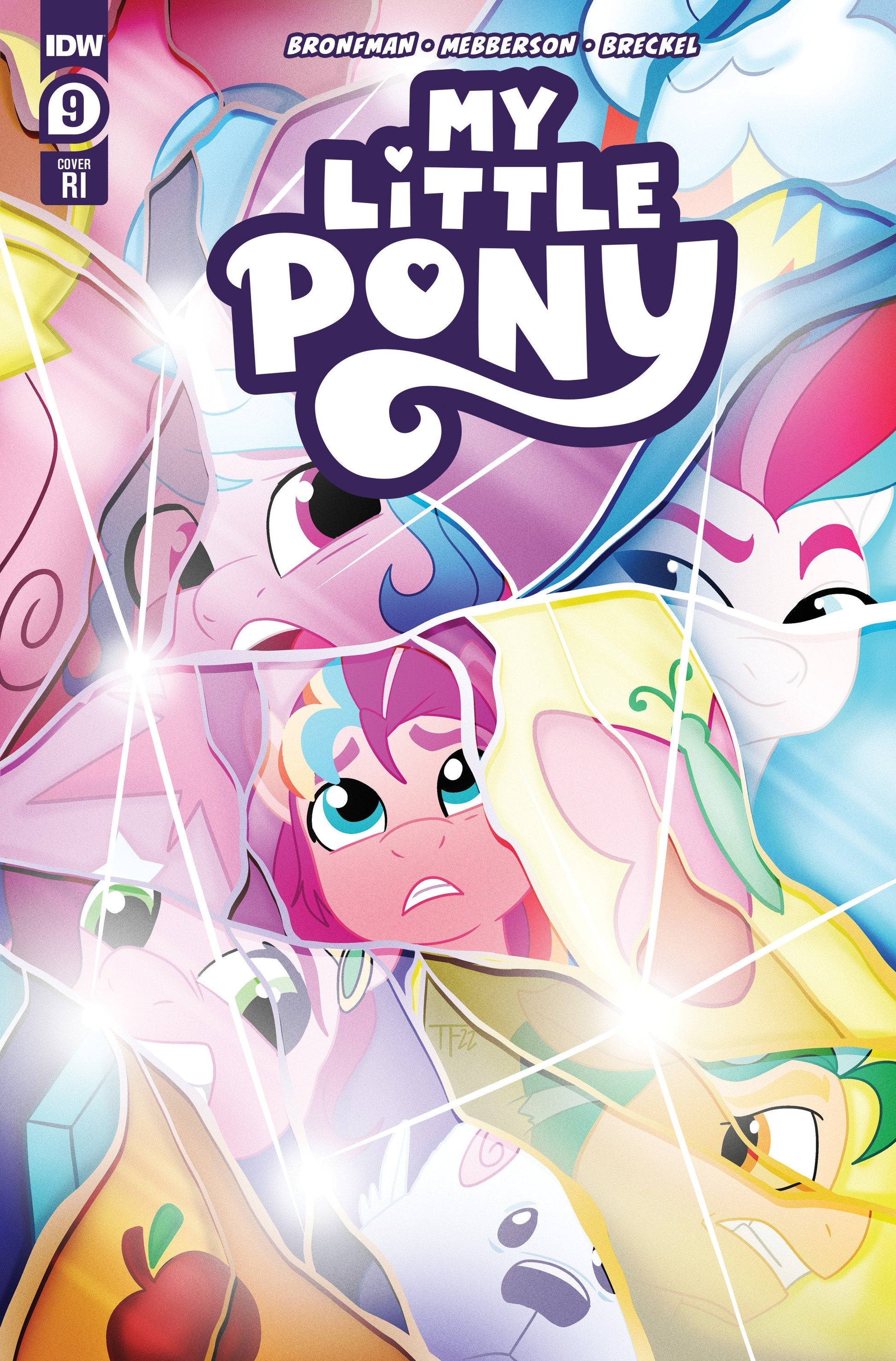  My Little Pony #9 (2023)- CVR (MAIN) Amy Mebberson, CVR Variant B (JustaSuta), CVR 1:10 Variant (Forstner)- IDW PUBLISHING- Coinz Comics 