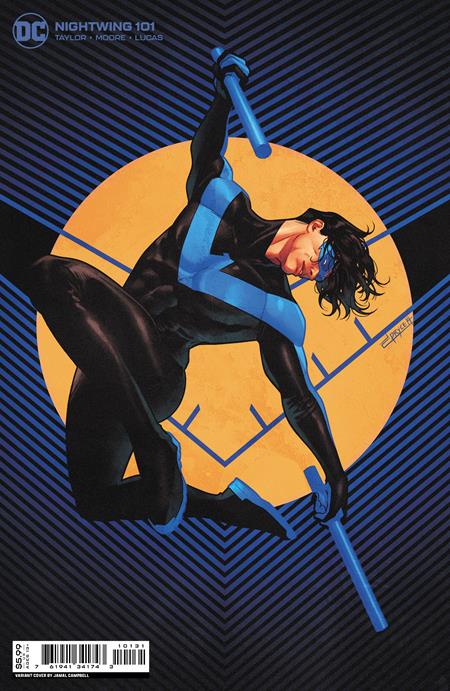  NIGHTWING #101 (2023)- CVR A BRUNO REDONDO, CVR B TRAVIS MOORE CARDSTOCK VAR, CVR C JAMAL CAMPBELL CARDSTOCK VAR- DC Comics- Coinz Comics 