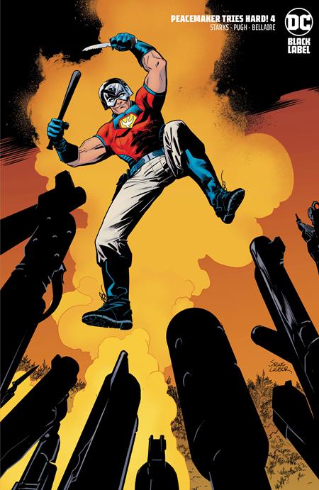  PEACEMAKER TRIES HARD! #4 (2023)- CVR A KRIS ANKA [Z], CVR B STEVE LIEBER VAR [Z], CVR C KRIS ANKA MOVIE POSTER VAR [Z], CVR D 1:25 MIGUEL MERCADO VAR [Z]- DC Comics- Coinz Comics 