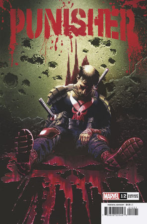  PUNISHER #12 (2023)- CVR (MAIN) Jesus Saiz [R], CVR MICO SUAYAN VAR [R], CVR JOHN CASSADAY SPIDER-VERSE VAR [R]- MARVEL- Coinz Comics 