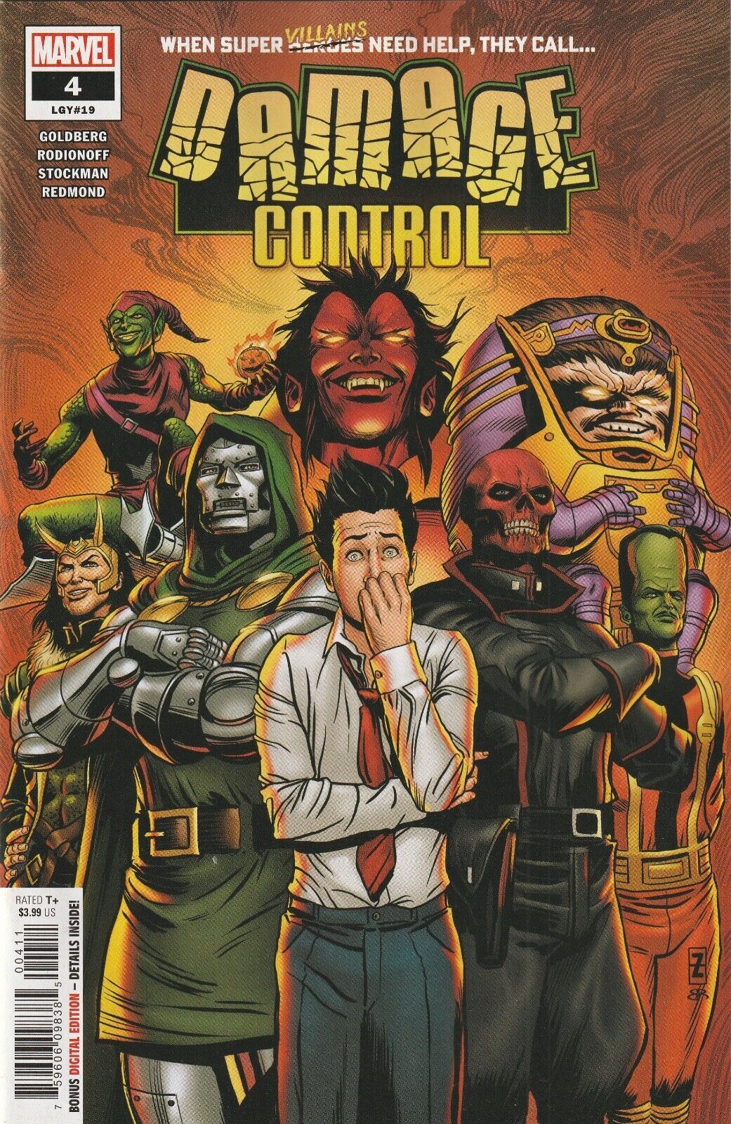  DAMAGE CONTROL #4 (2022)- Default Title- MARVEL- Coinz Comics 