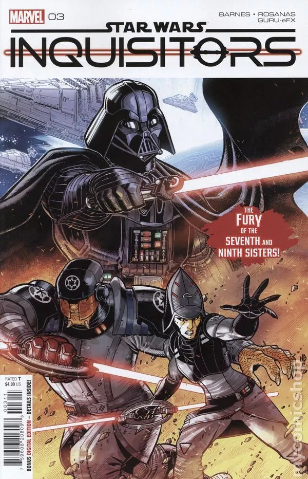 Star Wars: Inquisitors #3 N. Bradshaw Main Cvr. (2024)