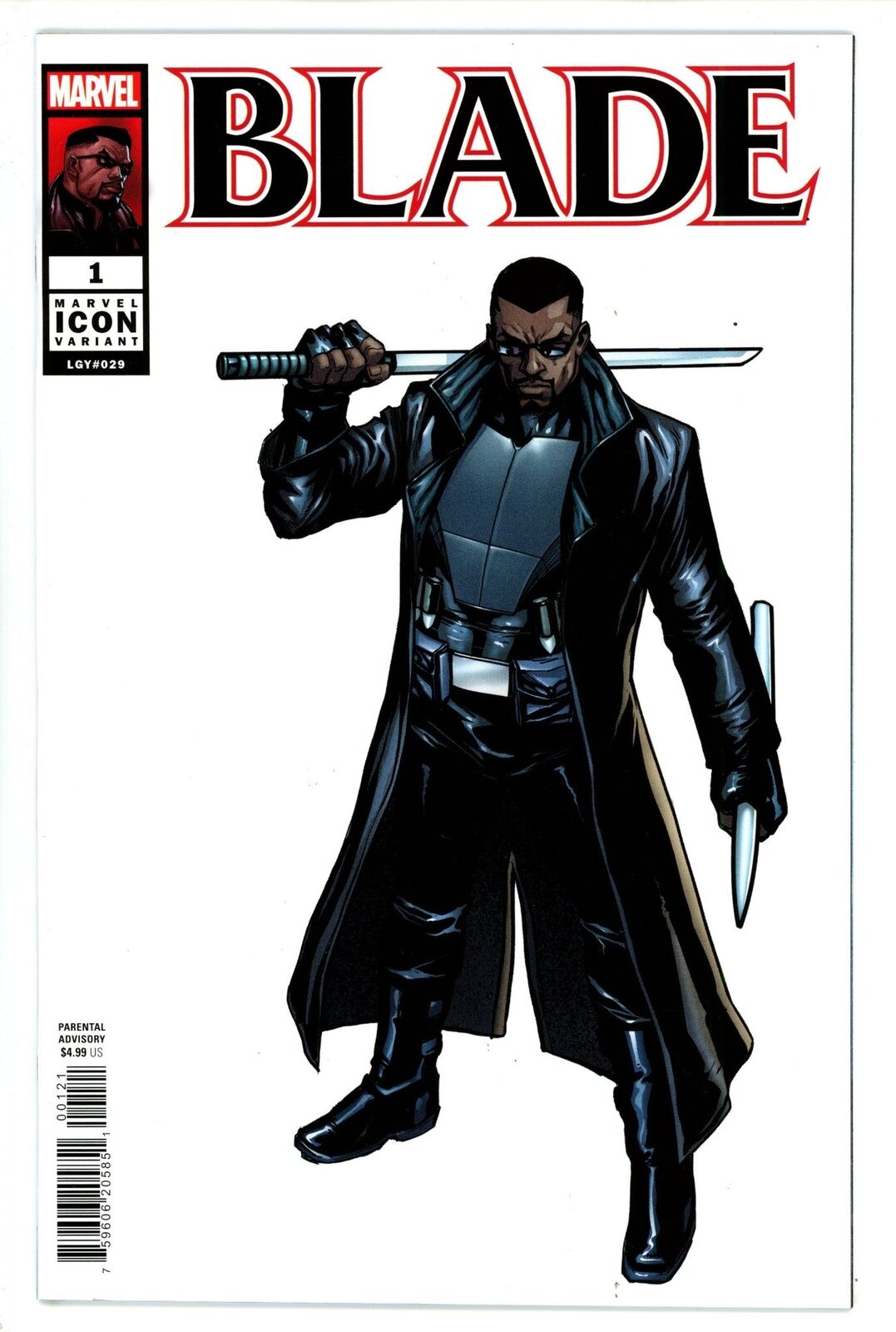  BLADE #1 (2023)- CVR (MAIN) Elena Casagrande, CVR STEFANO CASELLI MARVEL ICON VAR, CVR DAVID MARQUEZ VAR, CVR TOM REILLY WINDOWSHADES VAR, CVR JOHN TYLER CHRISTOPHER NEGATIVE SPACE VAR, CVR FRANK MILLER VAR, CVR PEACH MOMOKO VAR, CVR BLOOD RED BLANK CVR VAR, CVR 1:25 KAARE ANDREWS VAR- MARVEL- Coinz Comics 