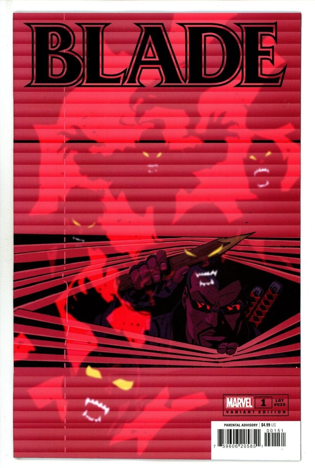  BLADE #1 (2023)- CVR (MAIN) Elena Casagrande, CVR STEFANO CASELLI MARVEL ICON VAR, CVR DAVID MARQUEZ VAR, CVR TOM REILLY WINDOWSHADES VAR, CVR JOHN TYLER CHRISTOPHER NEGATIVE SPACE VAR, CVR FRANK MILLER VAR, CVR PEACH MOMOKO VAR, CVR BLOOD RED BLANK CVR VAR, CVR 1:25 KAARE ANDREWS VAR- MARVEL- Coinz Comics 