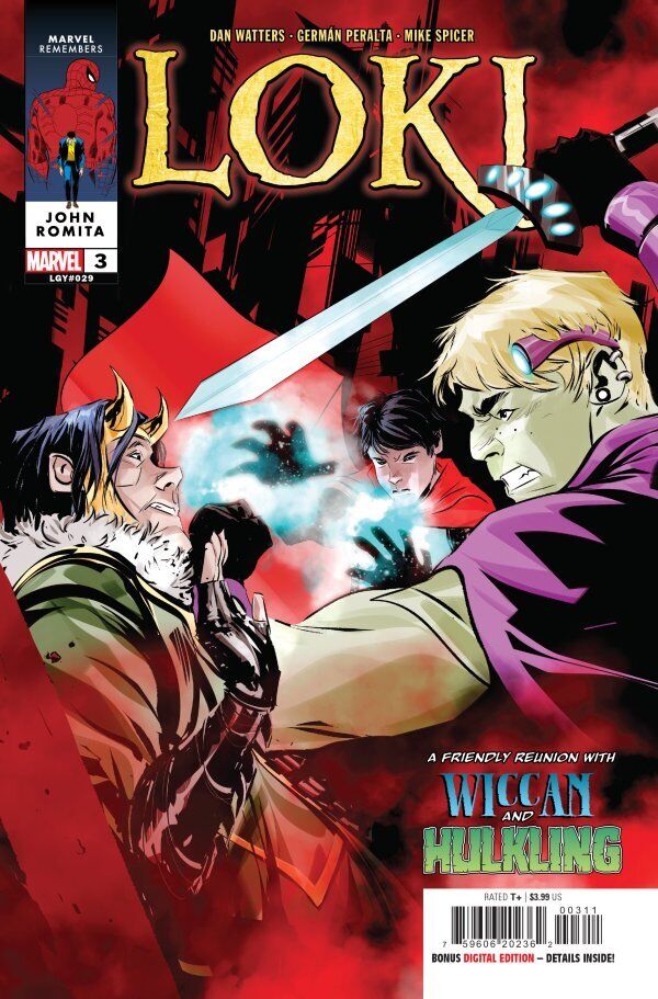  LOKI #3 (2023)- CVR (MAIN) Dustin Nguyen- MARVEL- Coinz Comics 