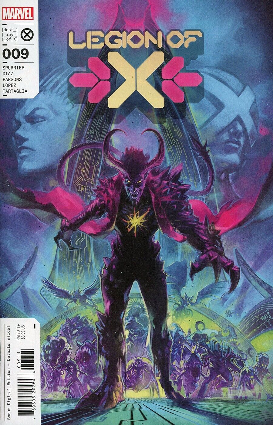  LEGION OF X #9 (2023)- CVR (MAIN), CVR EDGE VARIANT- MARVEL- Coinz Comics 