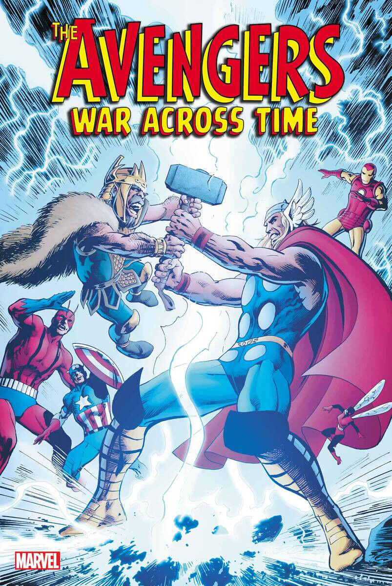  AVENGERS: WAR ACROSS TIME #3 (2023)- CVR (MAIN) Alan Davis, CVR CASELLI VAR- MARVEL- Coinz Comics 