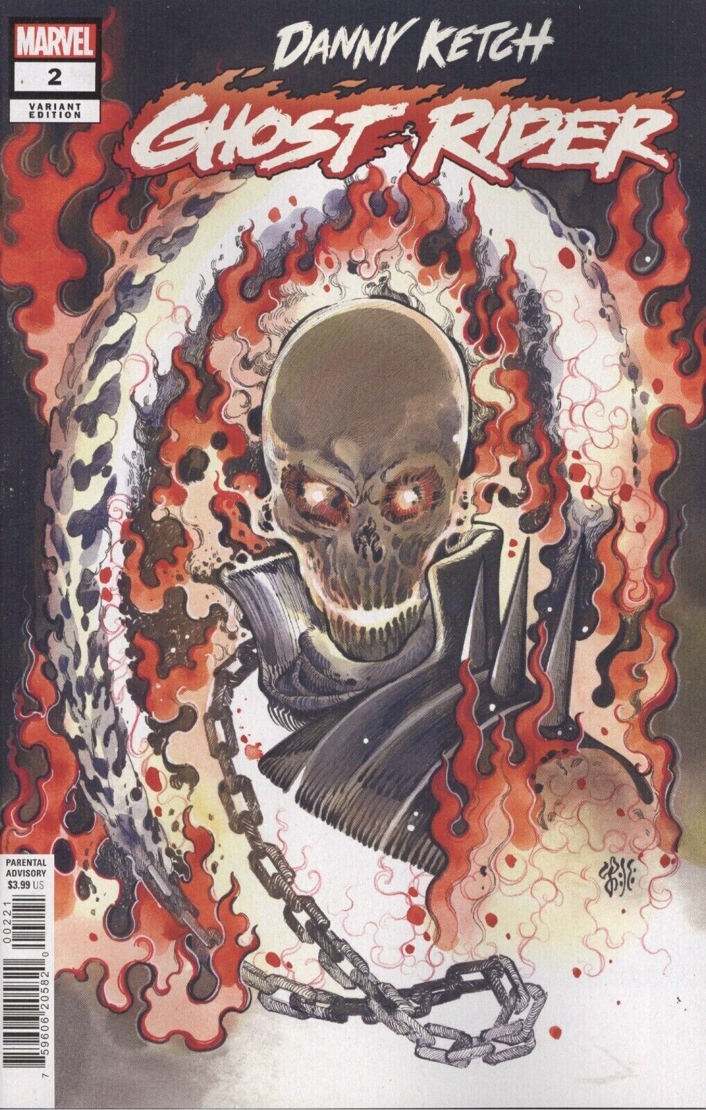  DANNY KETCH: GHOST RIDER #2 (2023)- CVR (MAIN) Ben Harvey, CVR PEACH MOMOKO VAR- MARVEL- Coinz Comics 