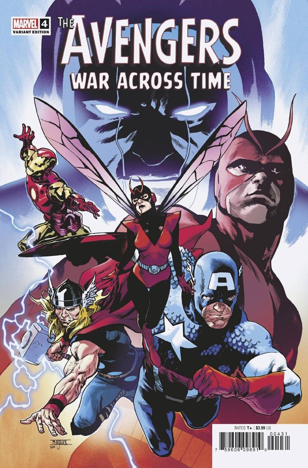  AVENGERS: WAR ACROSS TIME #4 (2023)- CVR (MAIN) Alan Davis, CVR CHRIS ALLEN STORMBREAKERS VAR, CVR MAHMUD ASRAR VAR- MARVEL- Coinz Comics 