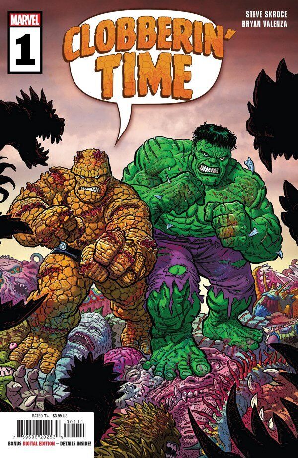  CLOBBERIN' TIME #1 (2023)- CVR (MAIN) Steve Skroce, CVR SMALLWOOD VAR, CVR JURGENS VAR- MARVEL- Coinz Comics 