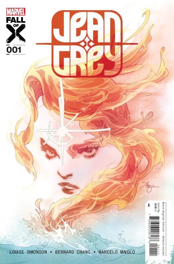  JEAN GREY #1 (2023)- CVR (MAIN) Amy Reeder, CVR JUANN CABAL MISS MINUTES VAR [FALL], CVR GEORGE PEREZ VAR [FALL], CVR DERRICK CHEW JEAN GREY VAR [FALL]- MARVEL- Coinz Comics 