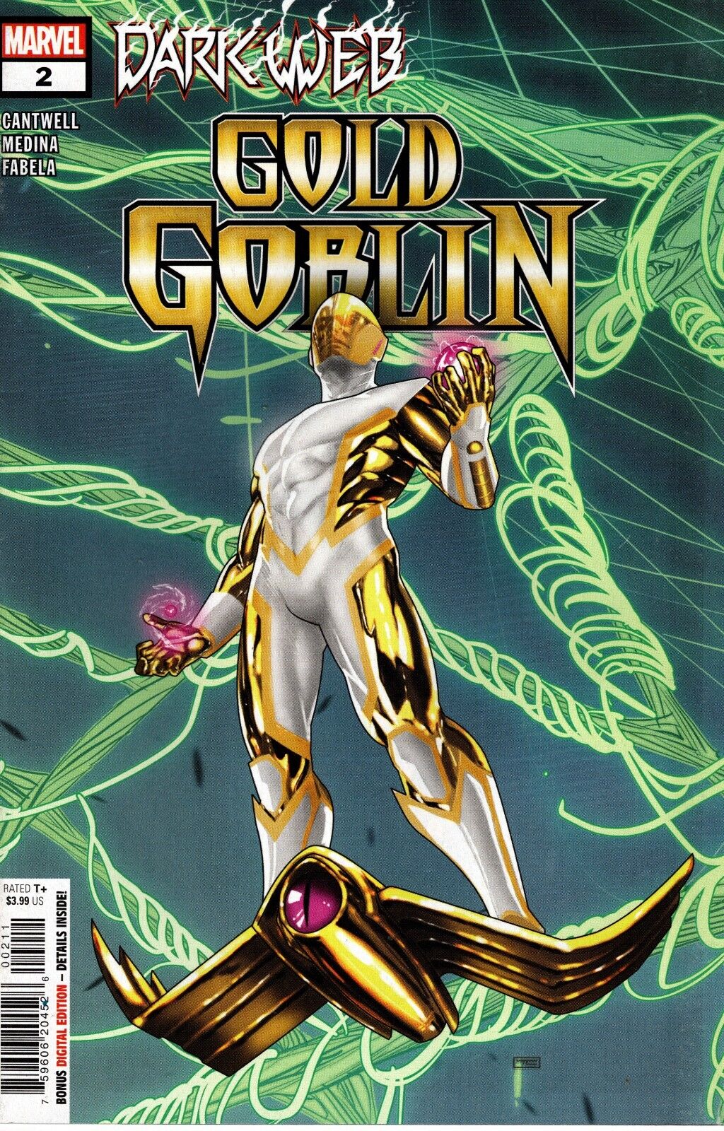  GOLD GOBLIN #2 (2022)- CVR (MAIN) TAURIN CLARKE- MARVEL- Coinz Comics 