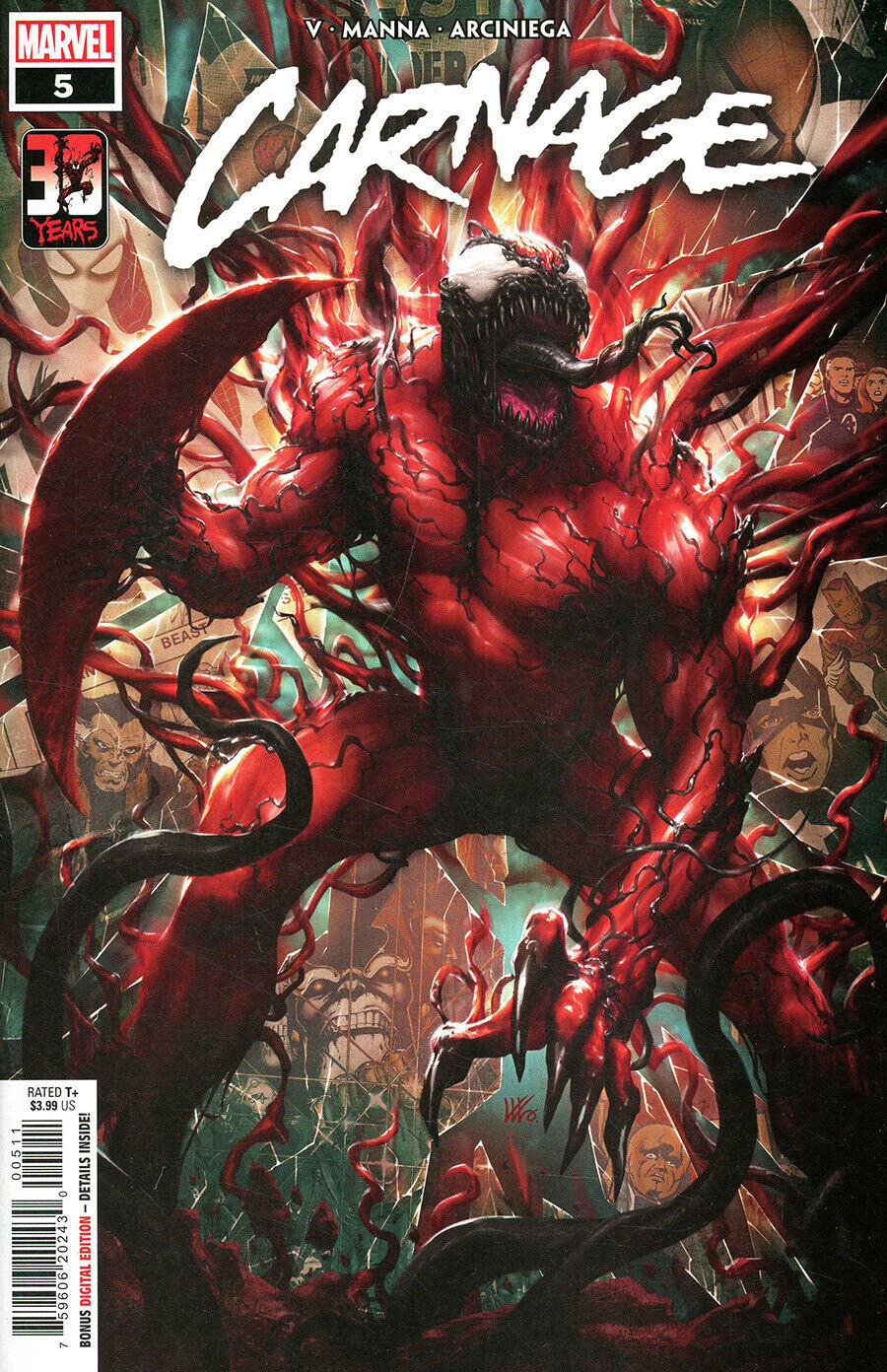  CARNAGE #5 (2022)- Default Title- MARVEL- Coinz Comics 