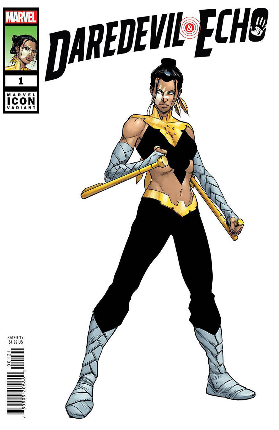  DAREDEVIL & ECHO #1 (2023)- CVR STEFANO CASELLI MARVEL ICON VAR- MARVEL- Coinz Comics 