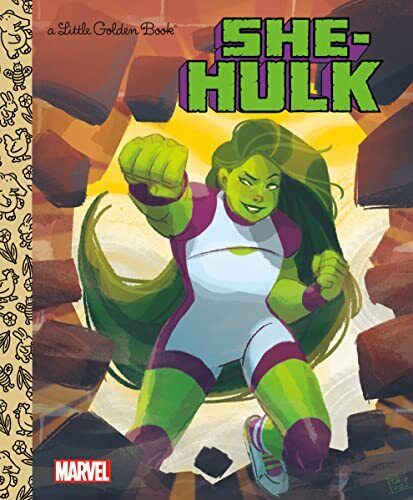  SHE-HULK LITTLE GOLDEN BOOK (MARVEL) [HC] (2023)- Default Title- RANDOM HOUSE CHILDREN'S BOOKS- Coinz Comics 