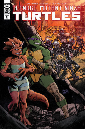  Teenage Mutant Ninja Turtles #134 (11/09/2022)- CVR (Main) Fero Pe, CVR (Variant) Kevin Eastman- IDW PUBLISHING- Coinz Comics 
