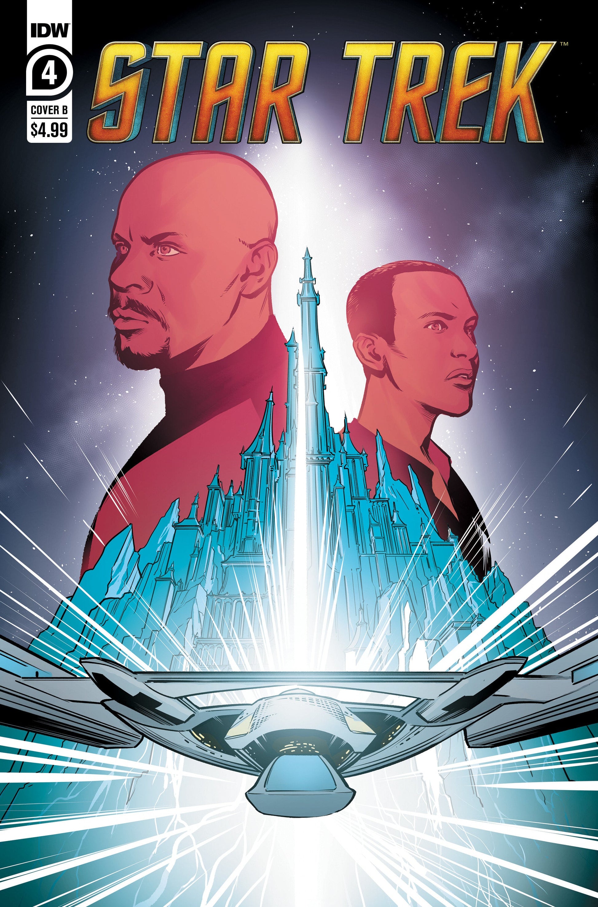  Star Trek #4 (2023)- CVR (MAIN) Ramon Rosanas [SB-H] [H], CVR Variant B (To) [SB-H] [H], CVR Variant C (Quinones) [SB-H] [H], CVR 0.0486111111111111 Variant (Rosanas B&W) [SB-H] [H], CVR 1:25 Variant (Wijngaard) [SB-H] [H], CVR 1:50 Variant (Wijngaard - Full Art) [SB-H] [H]- IDW PUBLISHING- Coinz Comics 