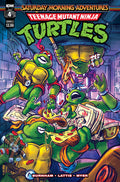  Teenage Mutant Ninja Turtles Saturday Morning Adventures #4 (2023)- CVR (MAIN), CVR 4 VARIANT B (GALLOWAY), CVR 4 VARIANT C (CHI), CVR 1:10 4 VARIANT RI (10)- IDW PUBLISHING- Coinz Comics 